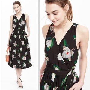 Banana Republic Maxi Wrap Dress